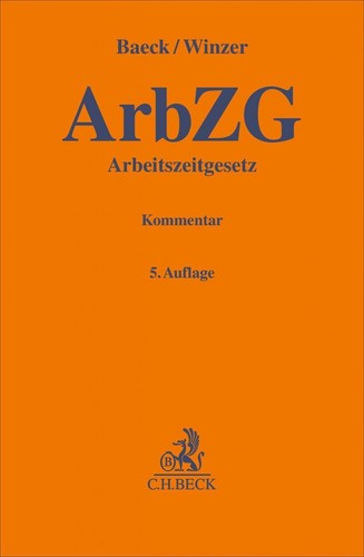 Arbeitszeitgesetz arbzg - arbeitszeitgesetz.,