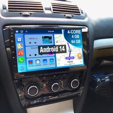 4+64G Android 14 Für Skoda Octavia 2 1Z 2004-2013 Autoradio mit GPS Navi Carplay