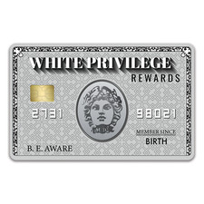 Pack white privileg - white, card