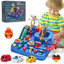 Spielzeug Autorennbahn Abenteuer Auto Kinder Set mit 3 zufällige kleine Auto HOT