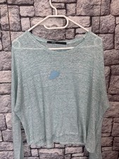 Strick Shirt Pullover Weiß