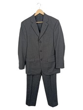 c.comberti Herren Anzug Grau