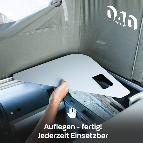Ablagefläche grau für das