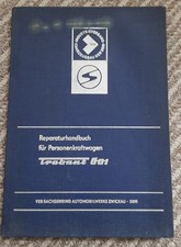 Trabant Reparaturhandbuch von 1975