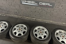 Porsche 964 944 928  Design 90 D90 Felgen Rim Set 7,5+9 x 16 Gullideckel Gully