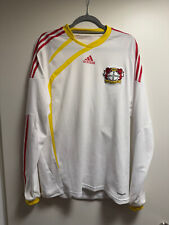 Bayer 04 Leverkusen Auswärts 2009/2010 | Adidas | weiß | Größe XL | langarm