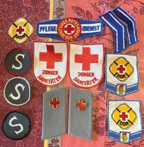 Konvolut stoffabzeichen ddr - konvolut,
