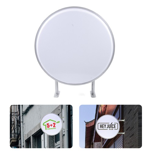 Rund led leuchtkasten - rund,