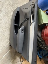 - - BMW X3 F25 M-Paket Türverkleidung Türpappe Leder Schwarz Vorne Links