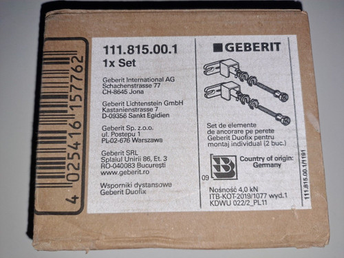 Geberit duofix bausatz - geberit,