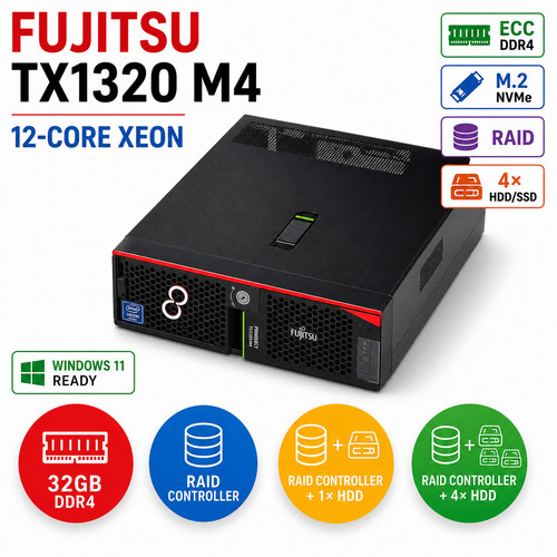 Xeon server fujitsu - server, tx1320