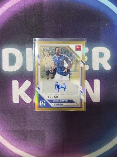 Topps bundesliga chrome gerald - chrome,