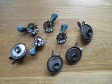 8 x Kerzenhalter alt