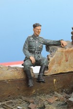 Panzer modell figur - modell,