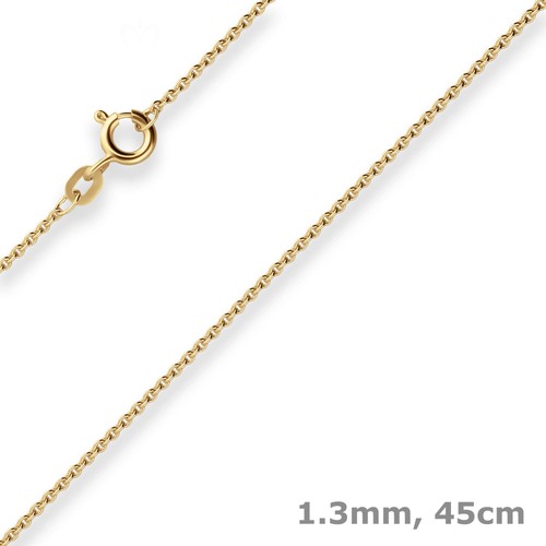3mm rund ankerkette - 1,3mm, rund-ankerkette