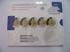 BRD - 5 x 2 Euro - ADFGJ - PP - VP - 2010 - Rathaus und Roland Bremen