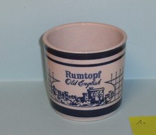 Rumtopf old English, Keramiktopf, Dekorationstopf, Vorratsgefäß Steingut