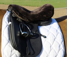 Top Lammfell Sattelbezug