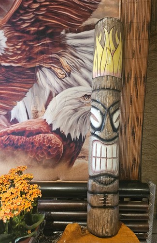 Maske tiki decoration - maske,