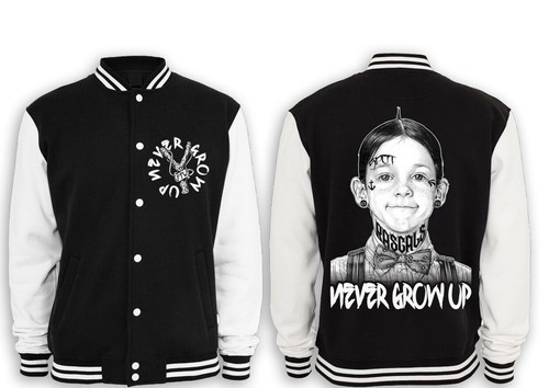 Alfalfa tattooed collegejacke - alfalfa,