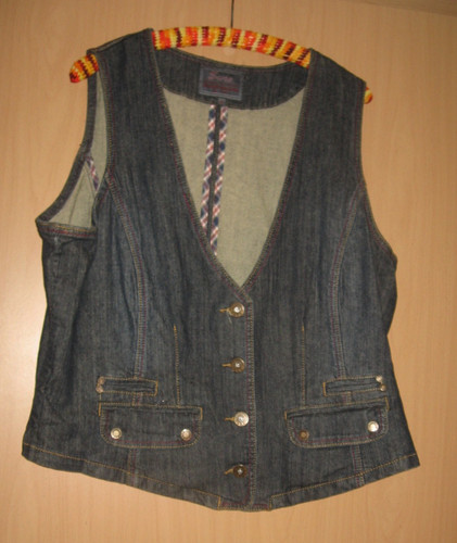 Jeansweste sure gr 48 - jeansweste,