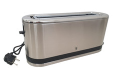 WMF KÜCHENmini® Langschlitz-Toaster, Cromargan®, Silber, XXL-Schlitz