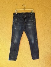 FSBN Herren/Jungen Jeans, Gr. 29/32, dunkelblau, gut erhalten 