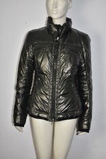 GEOSPIRIT ✨ Daunen Stepp-/ Jacke Winterjacke Olivgrün glänzend ✨ IT 46 DE 40 42