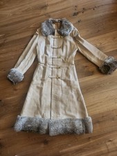 70er Jahre Ledermantel