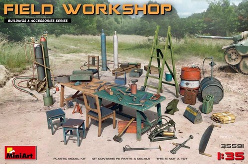 Miniart 35591 feldwerkstatt - miniart,