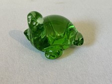 Glas Schildkröte Figur Grün Dekoration Chinesische