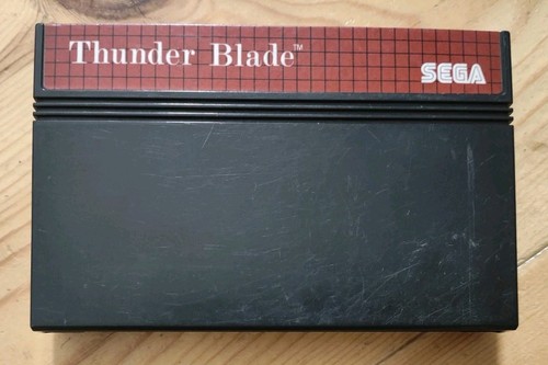 Thunder blade sega master - thunder,