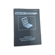 Nintendo Gameboy Advance SP - Bedienungsanleitung/Anleitung Booklet AGS-EUR (B)6