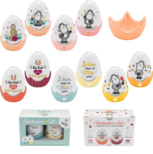 Eierbecher salz pfeffer - eierbecher,