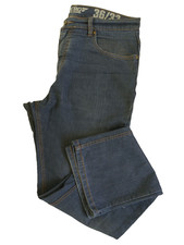 HERO Herren Jeans Hose Größe 36/32 blau Denim gerade Form