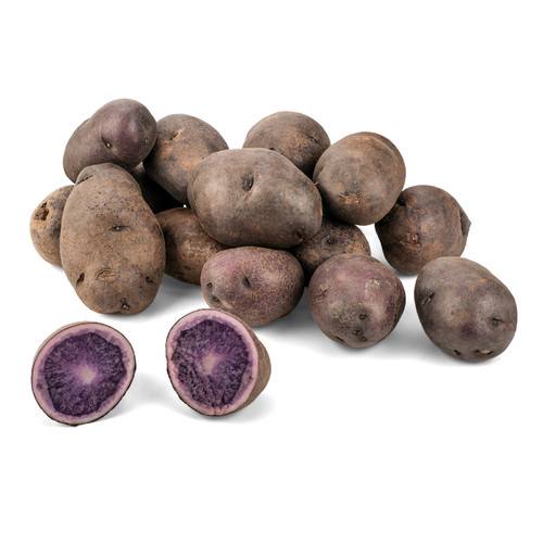 Blaue kartoffeln - blaue, |