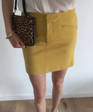 Minirock Rock | Theory | Gelb Senfgelb | Gr. S / 36 / 4