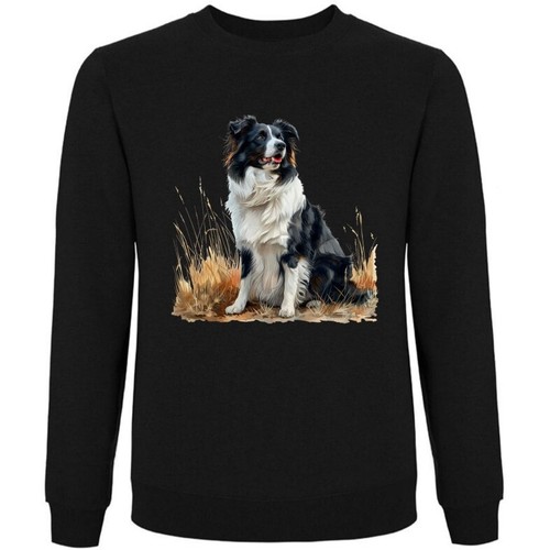 Sweatshirt schwarz border - sweatshirt,