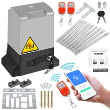 Schiebetorantrieb Toröffner 370W/550W/750W Motor 800kg/1200kg/1600kg Heavy Duty