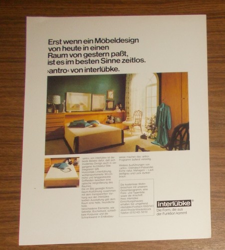 Seltene werbung interlübke - seltene,