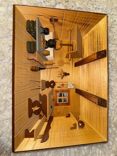 Holzbild stube - 3d,