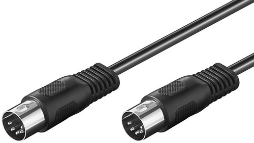 Audio kabel pol din stecker - audio, 5-pol