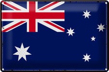 Blechschild flagge australien - flagge,