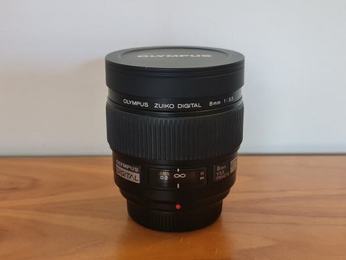 Olympus zuiko digital 8mm - olympus, f3.5