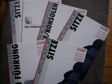 Prospekte BBS Alufelgen Sitze Audi BMW Ford Opel Mercedes Seat VW Motorsport