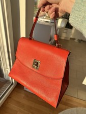 coccinelle leder tasche orange - wie neu