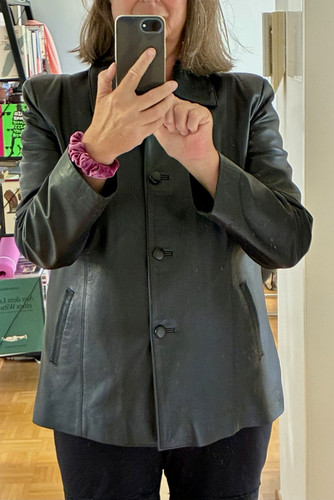 Collezioni damen lederjacke - collezioni,