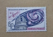 Tschechoslowakei 1967 IAU Tagung Astronomie Observatorium Mi. 1720
