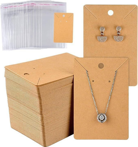 100x ohrring displaykarten - 100x, ohrring-displaykarten