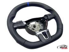 AUSTAUSCH Lenkrad Lederlenkrad Vw GOLF 6 VI 5K SHARAN Multifunktion Abgeflacht